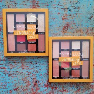 2 Maybelline Lemonade Craze Eyeshadow Palette
